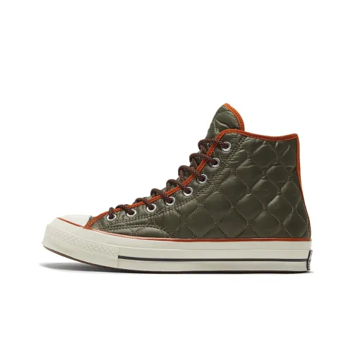 Converse Chuck Taylor All Star 70 Hi Quilted Green Brown