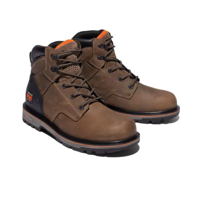 Timberland Ballast 6' Wear-Resistant Short Outdoor Boots Brown Black-3