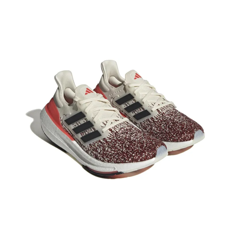 Adidas Ultra Boost Light Chalk Bright Red Gradient-2
