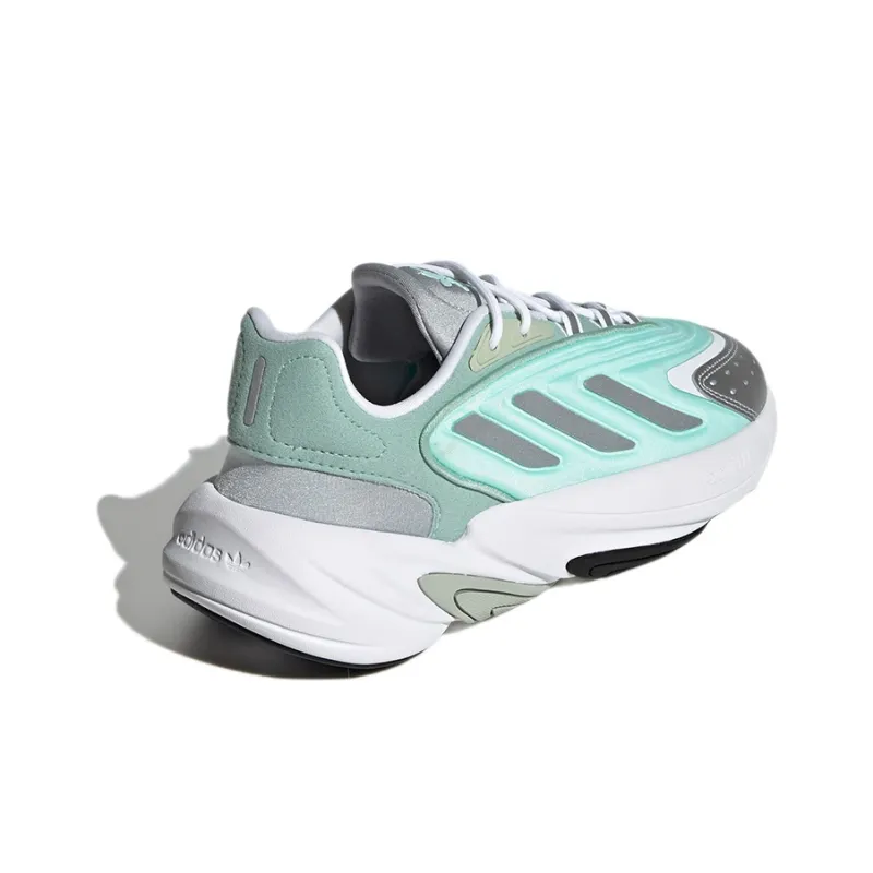 Adidas Originals Ozelia Wear Resistant Low Top Chunky Sneakers Women's Green-3