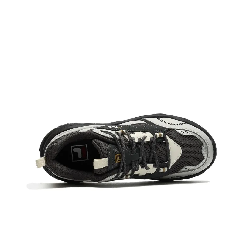 FILA Fusion Collina Sneakers 'Black Grey' Women's-3