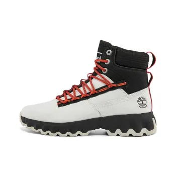 Timberland Greenstride Edge Waterproof Wide Fit Boots 'White Nubuck'