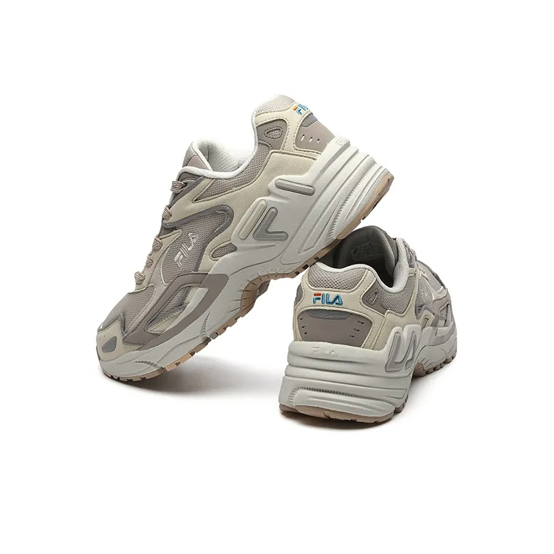 FILA FUSION Catapult Catapult Anti Slip Wear Resistant Low Top Chunky Sneakers Men's Gray-3