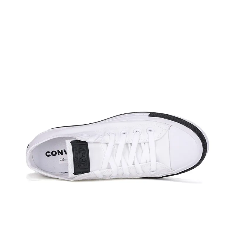 Converse Chuck Taylor All Star Black White Sneakers Women's-3