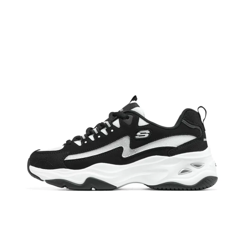 Skechers D'Lites 4.0 'Black White' Women's-0