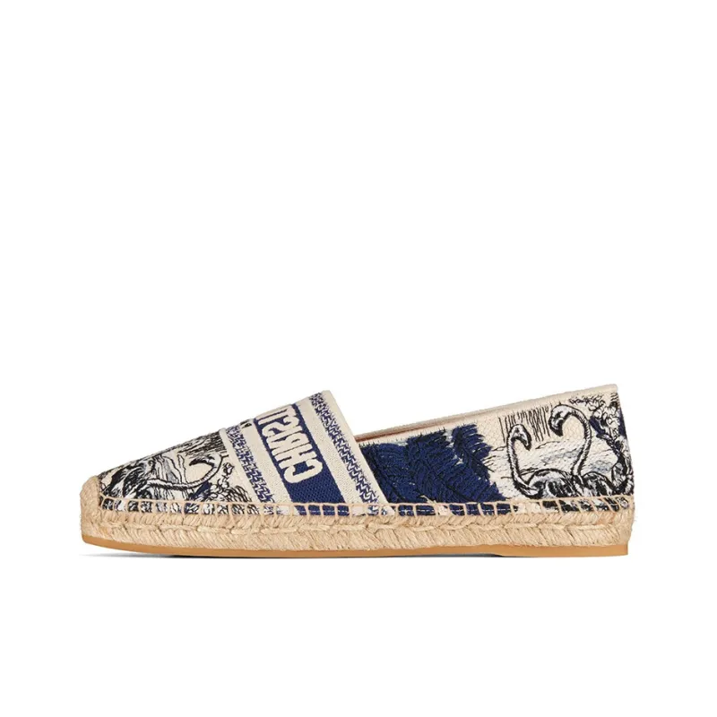 DIOR Granville Women's Casual Shoes Women's Blue White-0