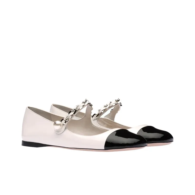 MIU MIU Two-Toned Ballerinas-2