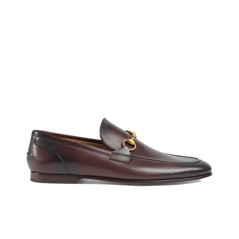 Ferragamo Gancini-Ornament Leather Loafers-1