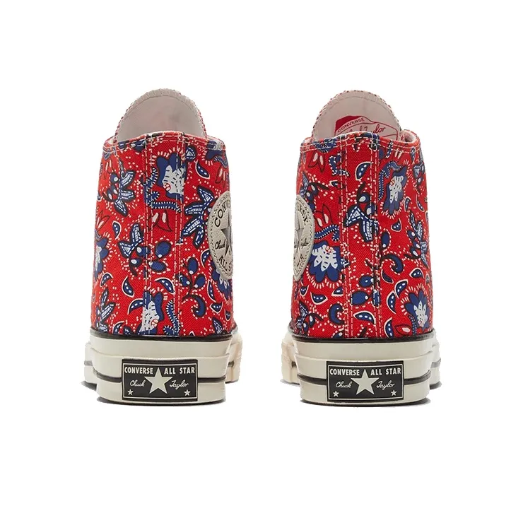 Converse Chuck Taylor All Star 70 Hi Paisley Habanero Red-4