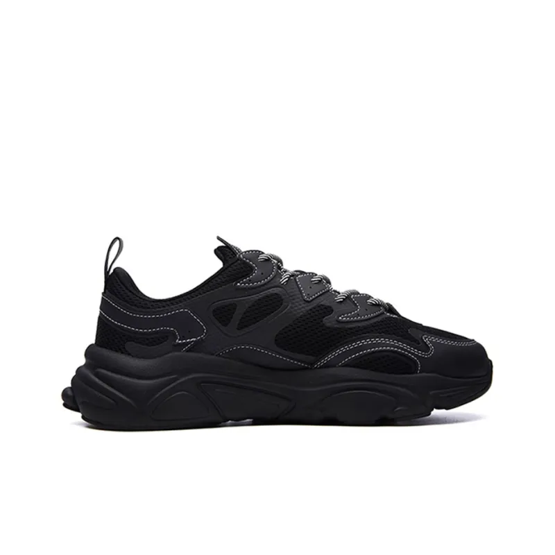 FILA FUSION Marathon Running Shoes Black-1