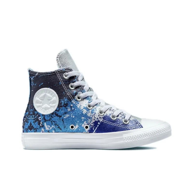 Converse Women's Chuck Taylor All Star High 'Hybrid Shine Gradient Blue' Women's-1