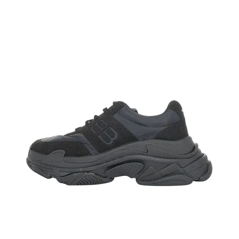 Balenciaga Triple S Nylon Black-0