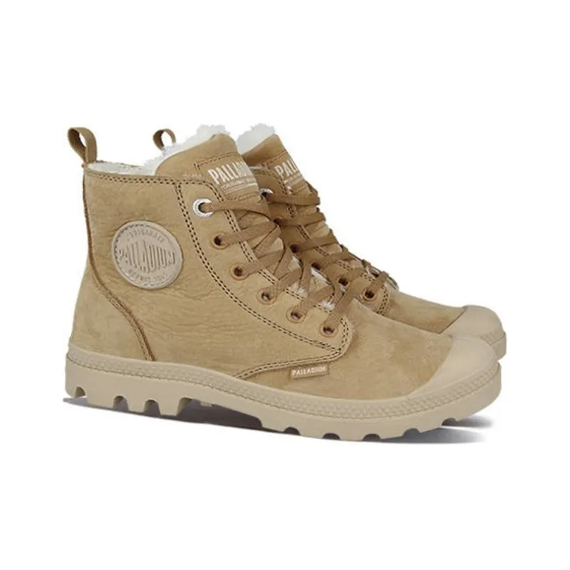 Palladium Pampa Outdoor Boots Women's Light Brown-2