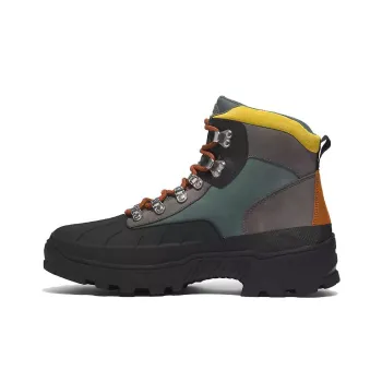 Timberland Water Resistant Wear Resistant Height Increasing Short Outdoor Boots Men's Black Green Gray