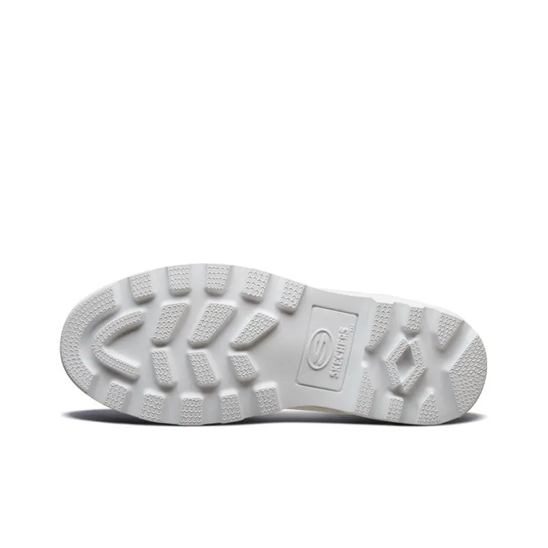 Skechers Roadies High Top Canvas Shoes White Women's-4