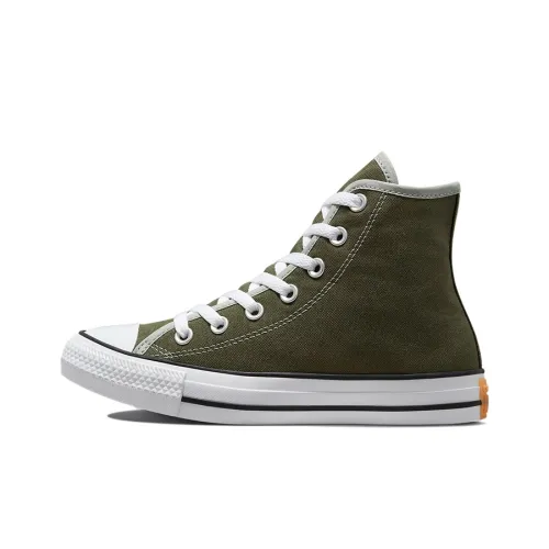 Converse Chuck Taylor All Star Canvas Shoes Women's High-Top Olive Green