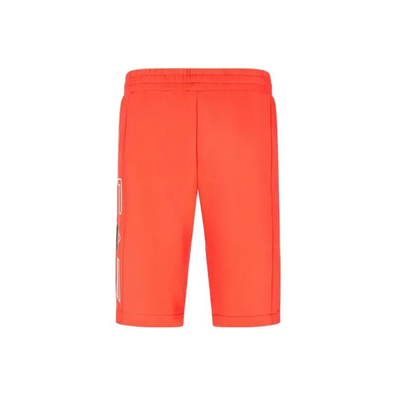EMPORIO ARMANI EA7 Casual Shorts Men Orange Red-1