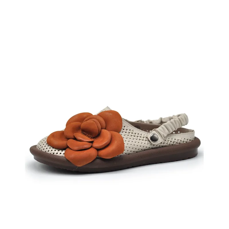 ARTMU Women's Casual Shoes Women's Low Top Ecru Coffee Floral/Beige White Orange Floral/Ecru Green Floral-7