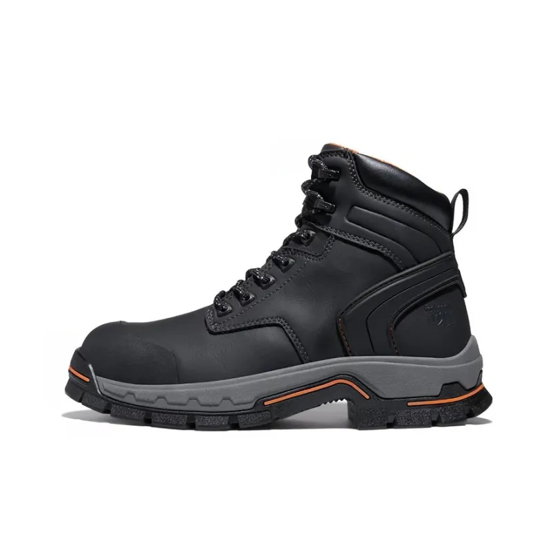 Timberland Stockdale 6 Inch Alloy Toe Work Boot 'Black'-0