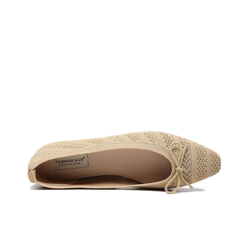 TASMAN AUS Square Toe Low Vamp Casual Shoes Women's-12