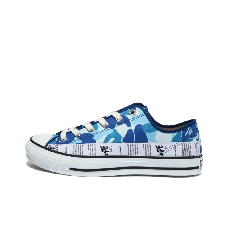 A BATHING APE Bape Abc Camo Ape Sta Low 'Blue'-0