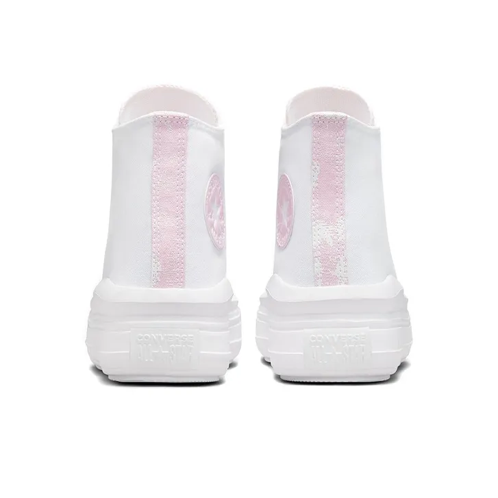 Converse Women's Chuck Taylor All Star Move High 'Hybrid Floral White Pink Foam' Women's-3