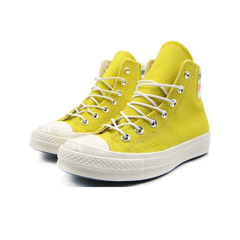 Converse Chuck Taylor All Star 70 Hi Retro Stripe Bold Citron Women's-2