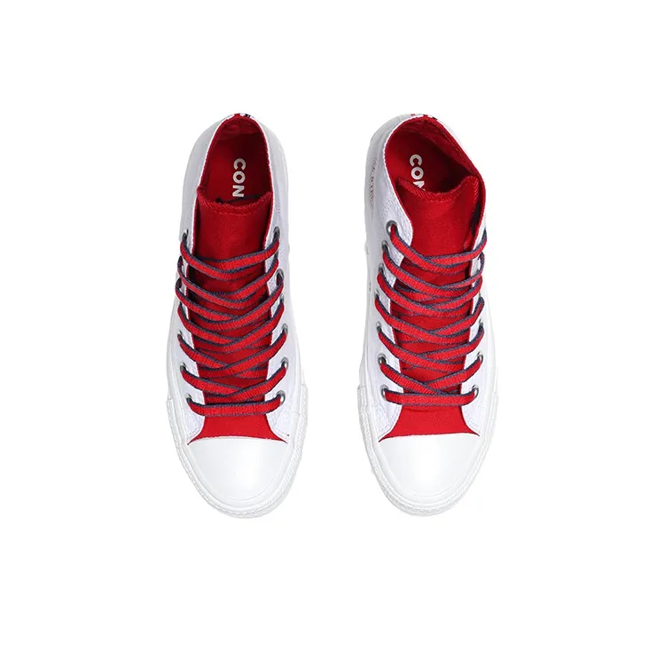 Converse Chuck Taylor All Star Hi 'White Red'-3