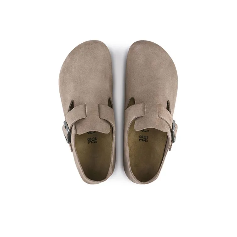 Birkenstock London Suede Leather 'Taupe'-3