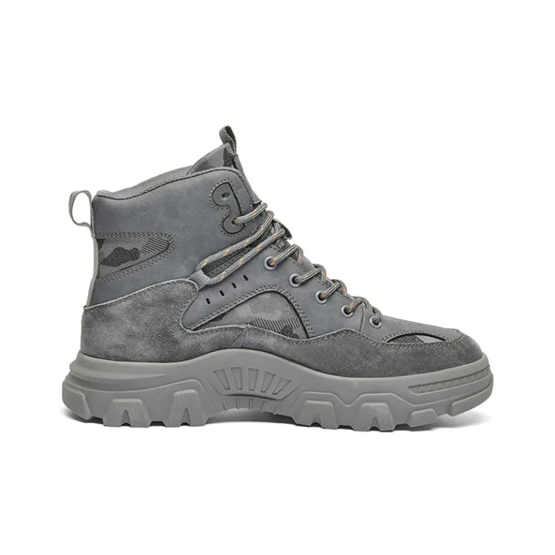 Jeep Casual Outdoor Boots Unisex Gray-1
