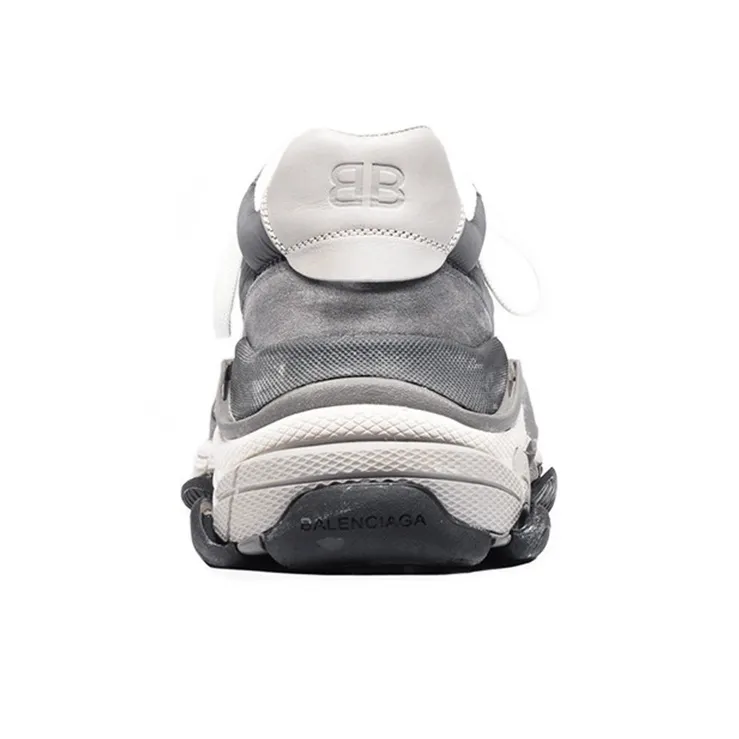 Balenciaga Triple S 2.0 Suede Grey Black-5