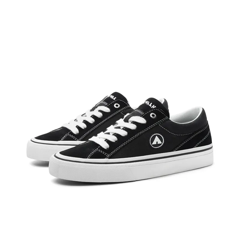 Airwalk Canvas Shoes Unisex Low-Top Black-1