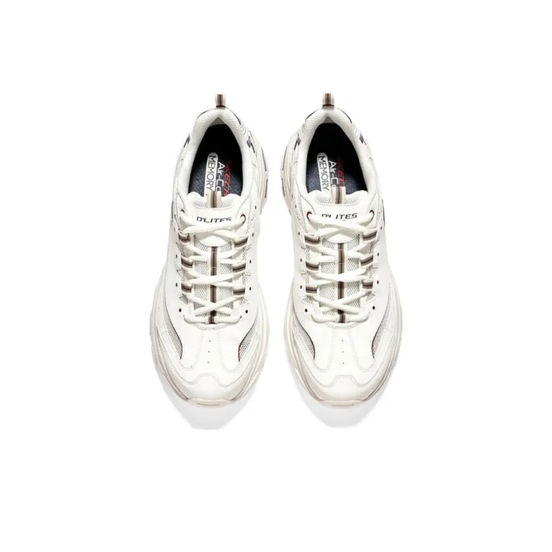Skechers Dlites 1.0 'White'-4