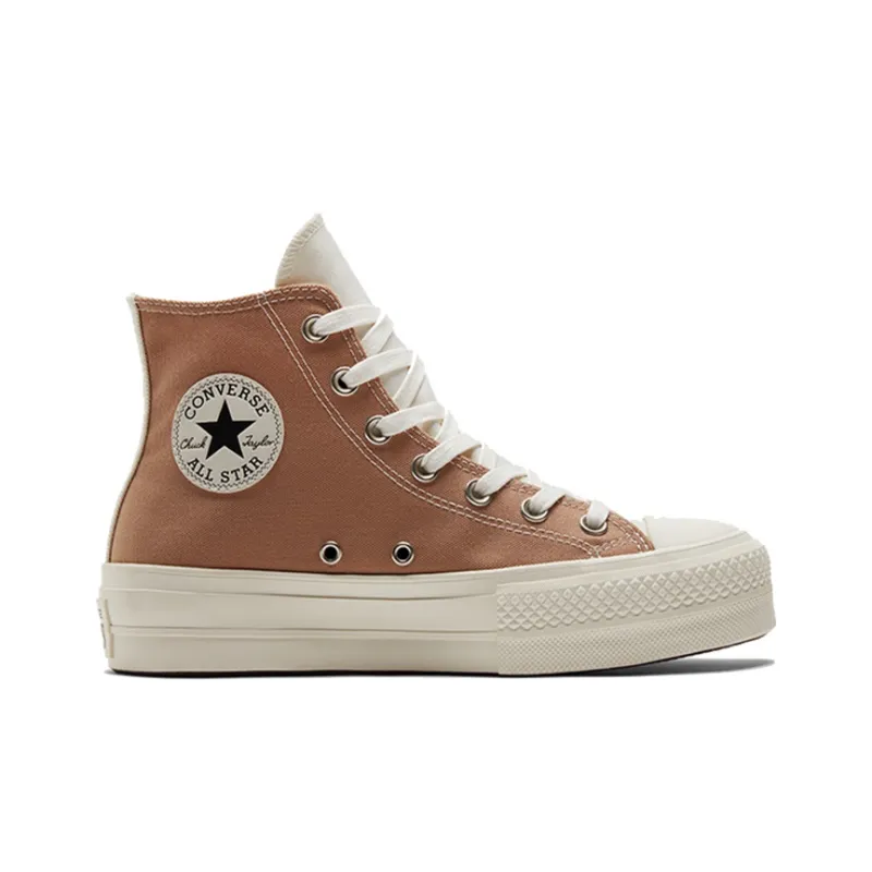 Chuck Taylor All Star Women's Converse Tri Panel High 'Color Block Hemp Desert Sand' Women's-1
