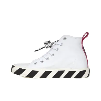 OFF WHITE Vulcanized Mid Top Grey Arrow