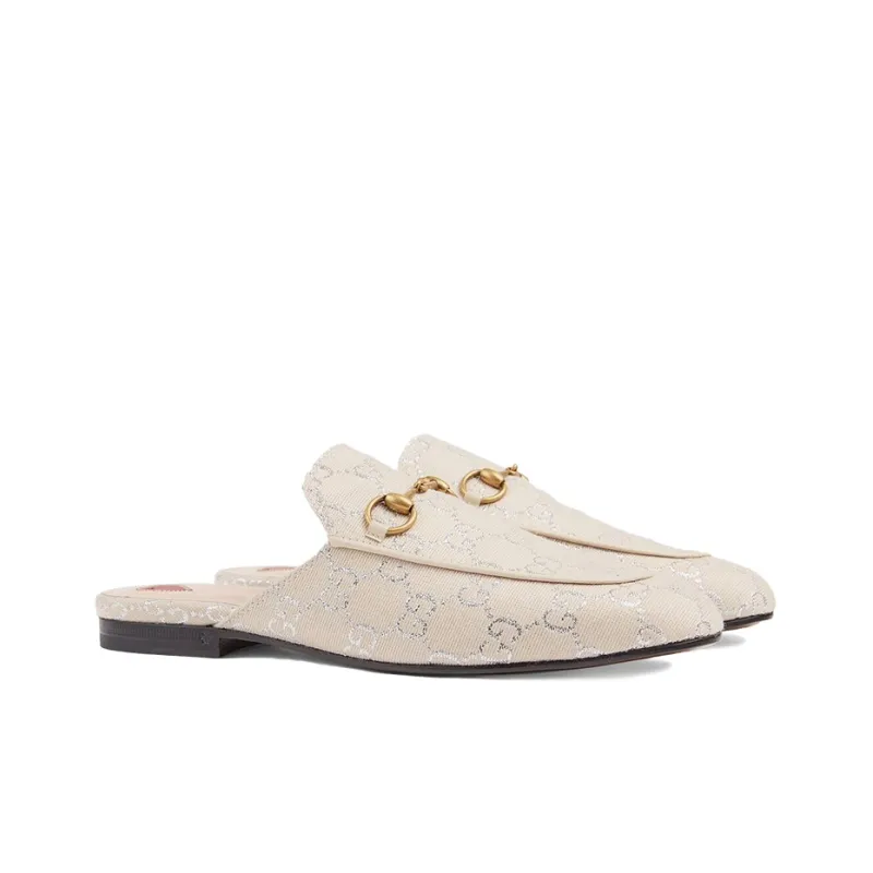 GUCCI Princetown Women's Casual Shoes Women's White-1