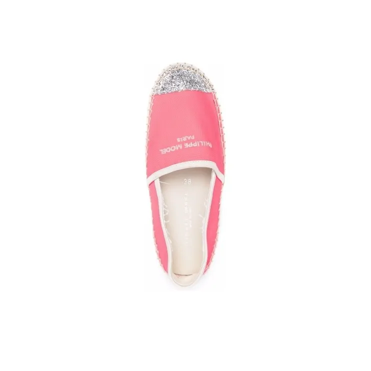 PHILIPPE MODEL Paris Marseille Glitter-toecap Espadrilles-3