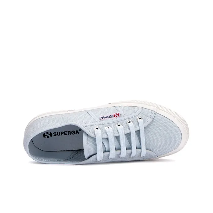 SUPERGA Canvas Shoes Unisex Low-Top Blue-1