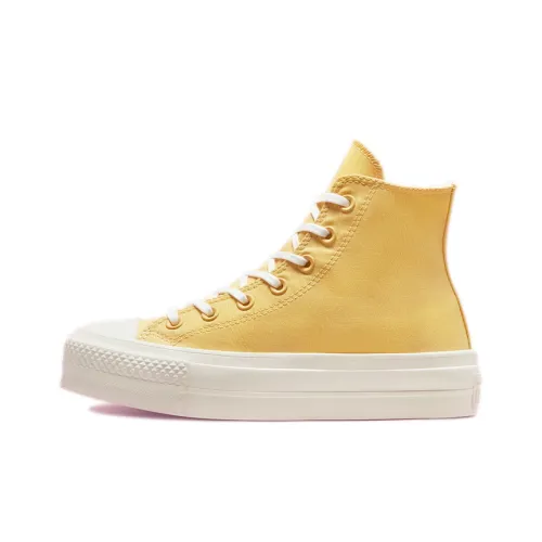 Converse Chuck Taylor All Star Women's Platform High 'Hybrid Texture - Saturn Gold'