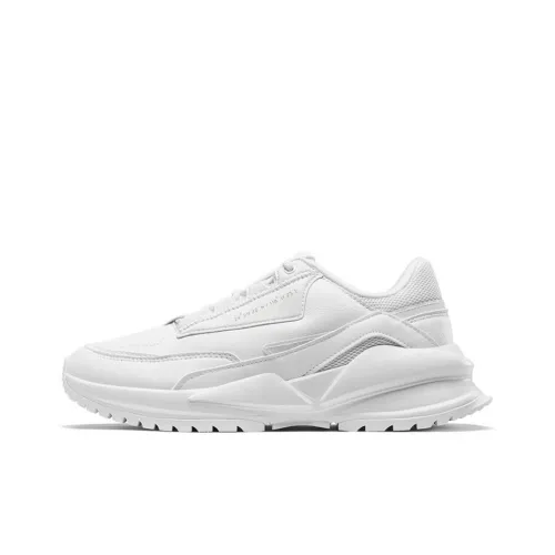 XTEP Chunky Sneakers Women's Low-Top White