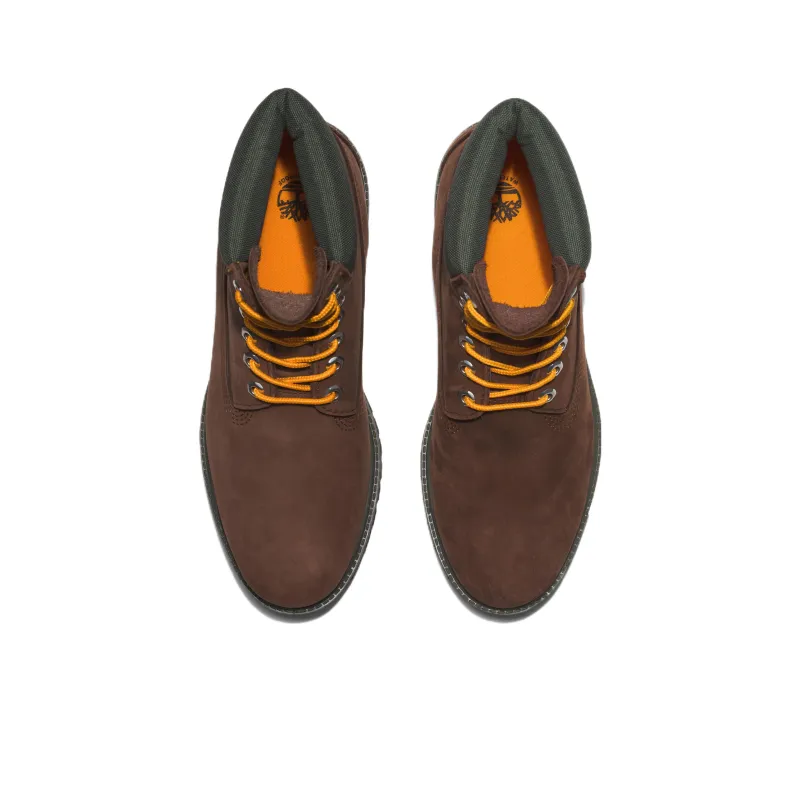 Timberland Premium 6 Inch Waterproof Boots 'Brown Orange'-4