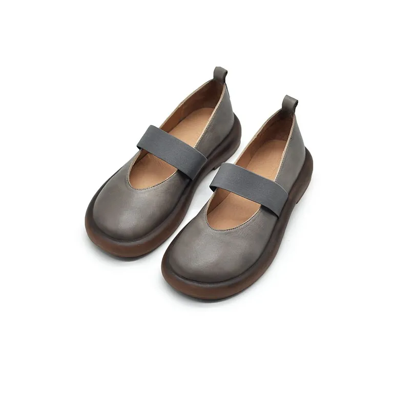 ARTMU Women's Casual Shoes Women's Low Top Camel/Gray-4