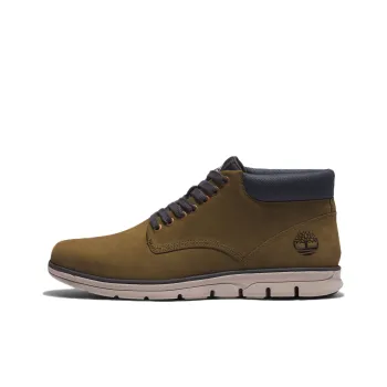 Timberland Bradstreet Leather Chukka Boots 'Olive Nubuck'
