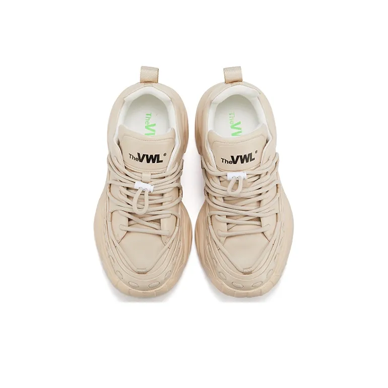 VWL Chunky Sneakers Women's Milk Tea Beige-4