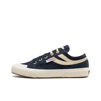 SUPERGA Canvas Shoes Unisex Low-Top Navy Blue
