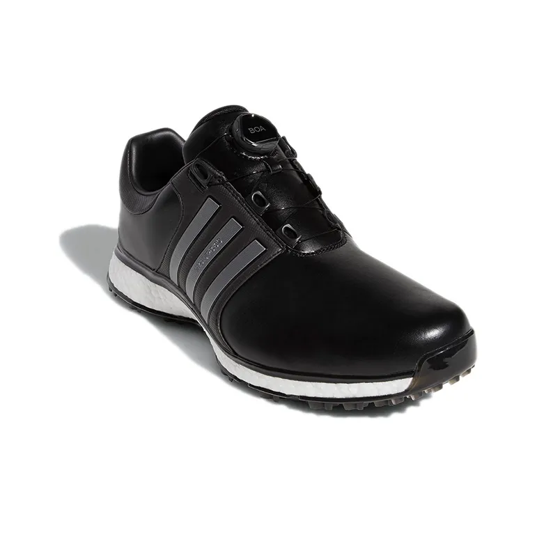 Adidas Tour360 XT-SL Boa Anti-Slip Wear-Resistant Low-Top Golf Shoes Men's Silver Black-2