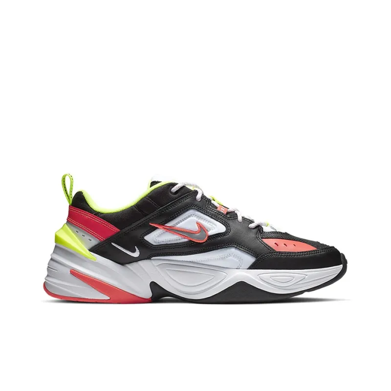 Nike M2K Tekno Black Volt Crimson-1