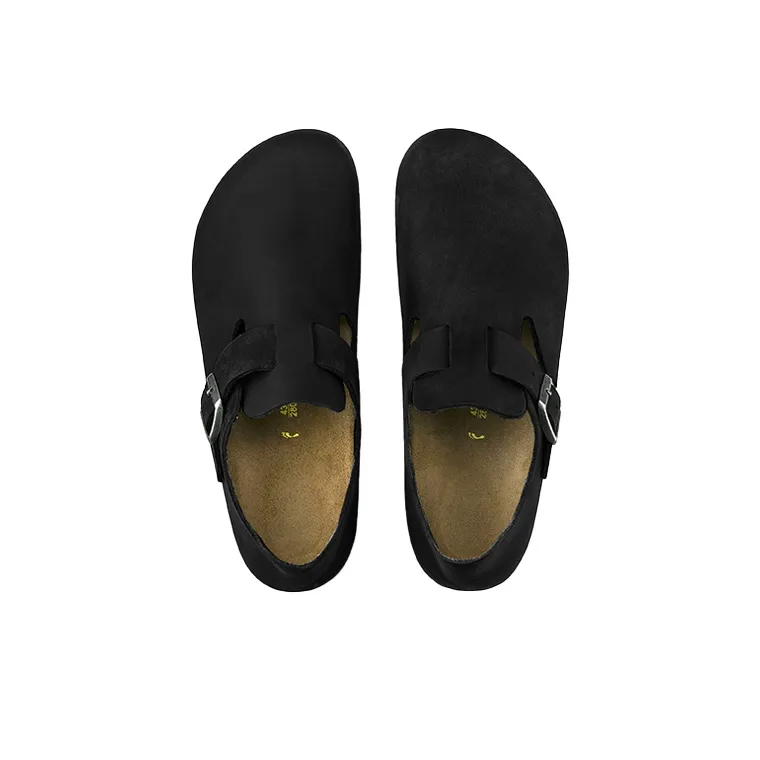 Birkenstock London Oiled Leather 'Black'-3