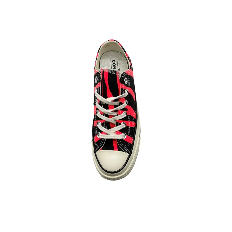 Converse Chuck Taylor All Star 1970s Non slip Lightweight Low Top Canvas Shoes Unisex Red Black-3