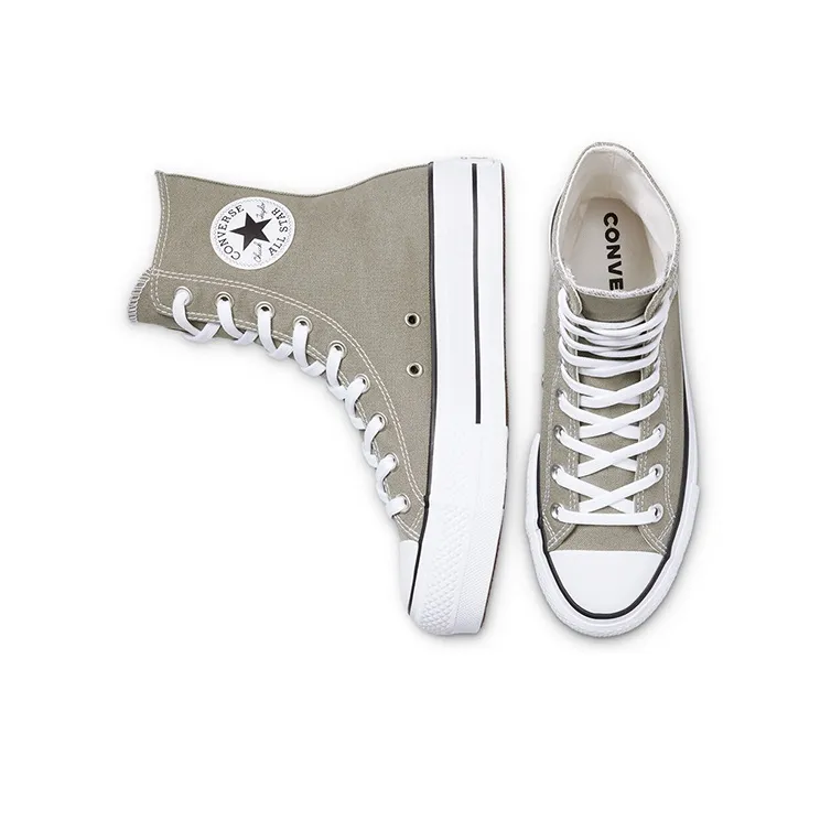 Chuck Taylor All Star Converse Extra High Platform 'Light Field Surplus'-4